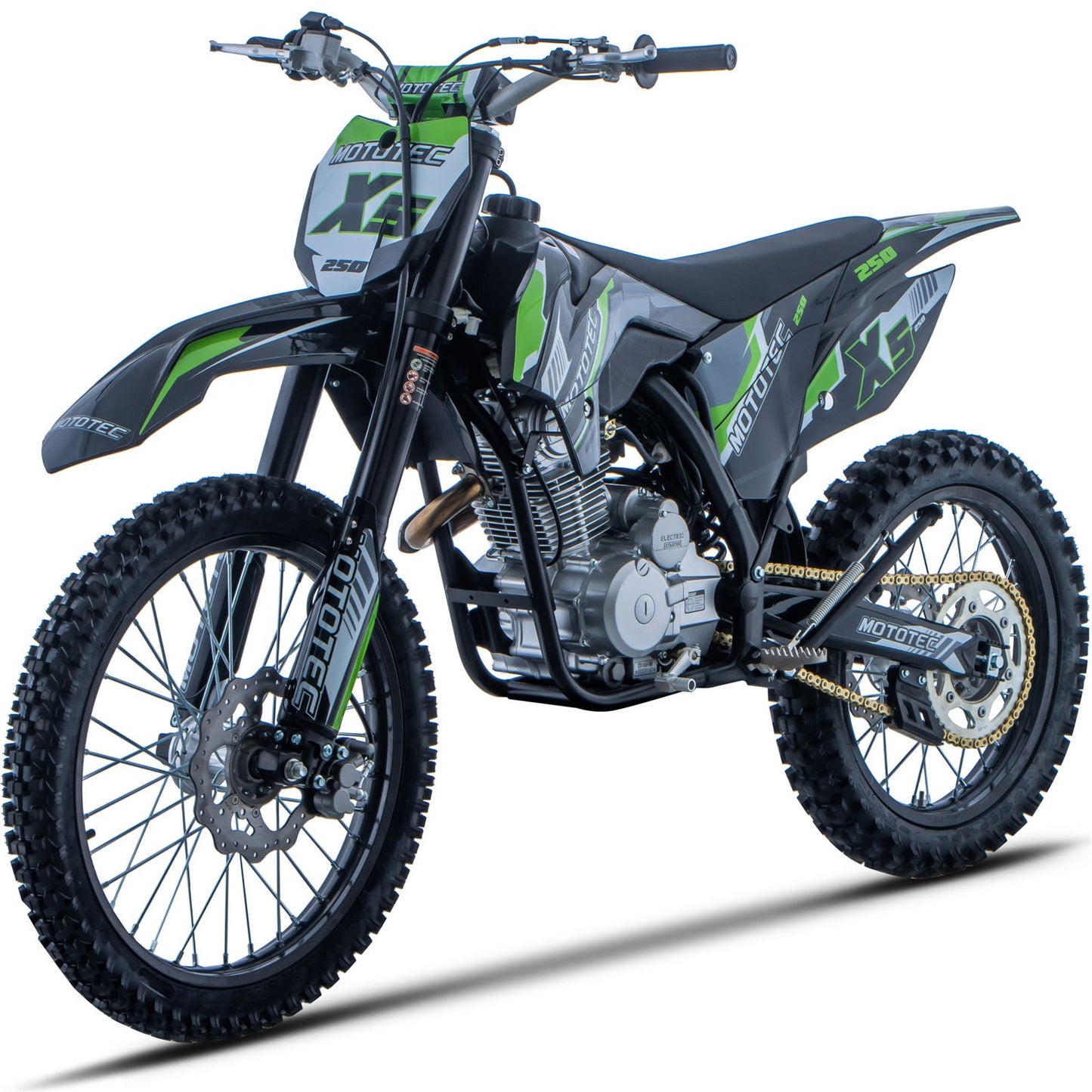 X5 250cc 4-Stroke Gas Dirt Bike - Black_2048697