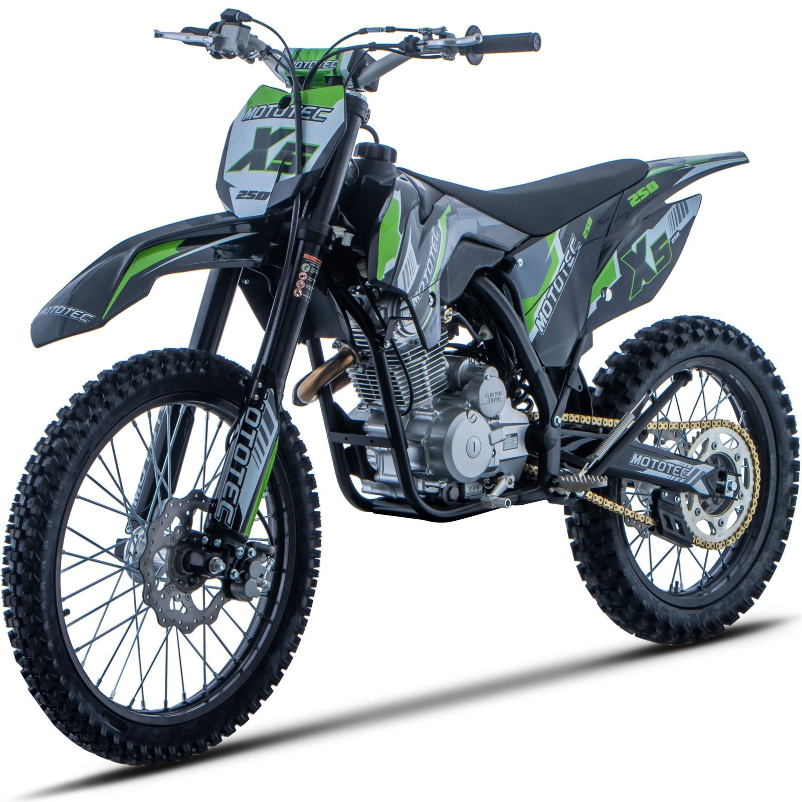 X5 250cc 4-Stroke Gas Dirt Bike - Black_2048697