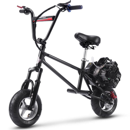 MotoTec USA 49cc Gas Mini Bike V2 - Black [MPN: MT-MINI-BIKE-V2_BLACK]_909107