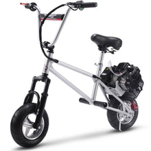 MotoTec USA 49cc Gas Mini Bike V2 - Silver MT-MINI-BIKE-V2_SILVER_909165