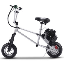 MotoTec USA 49cc Gas Mini Bike V2 - Silver MT-MINI-BIKE-V2_SILVER_909163