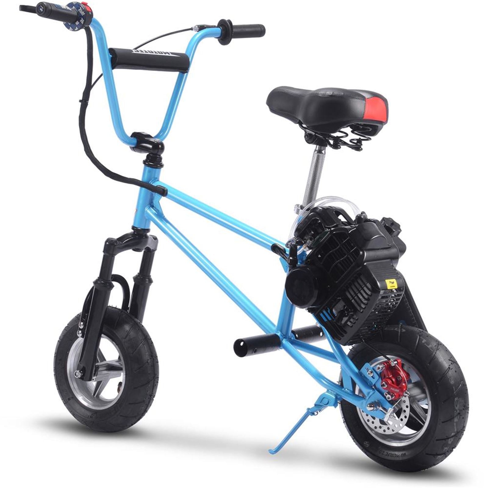 MotoTec USA 49cc Gas Mini Bike V2 - Blue MT-MINI-BIKE-V2_BLUE_909121