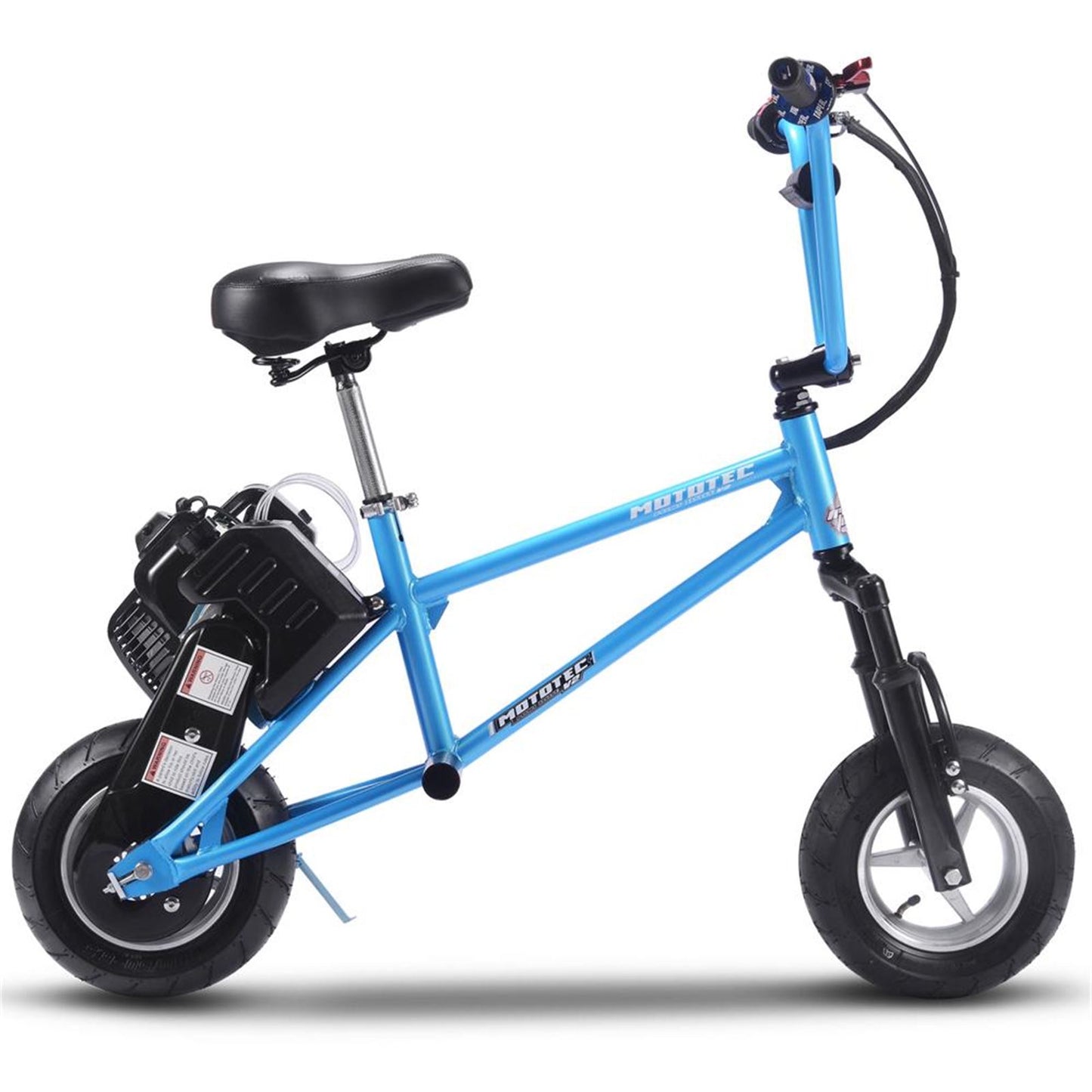 MotoTec USA 49cc Gas Mini Bike V2 - Blue MT-MINI-BIKE-V2_BLUE_909122