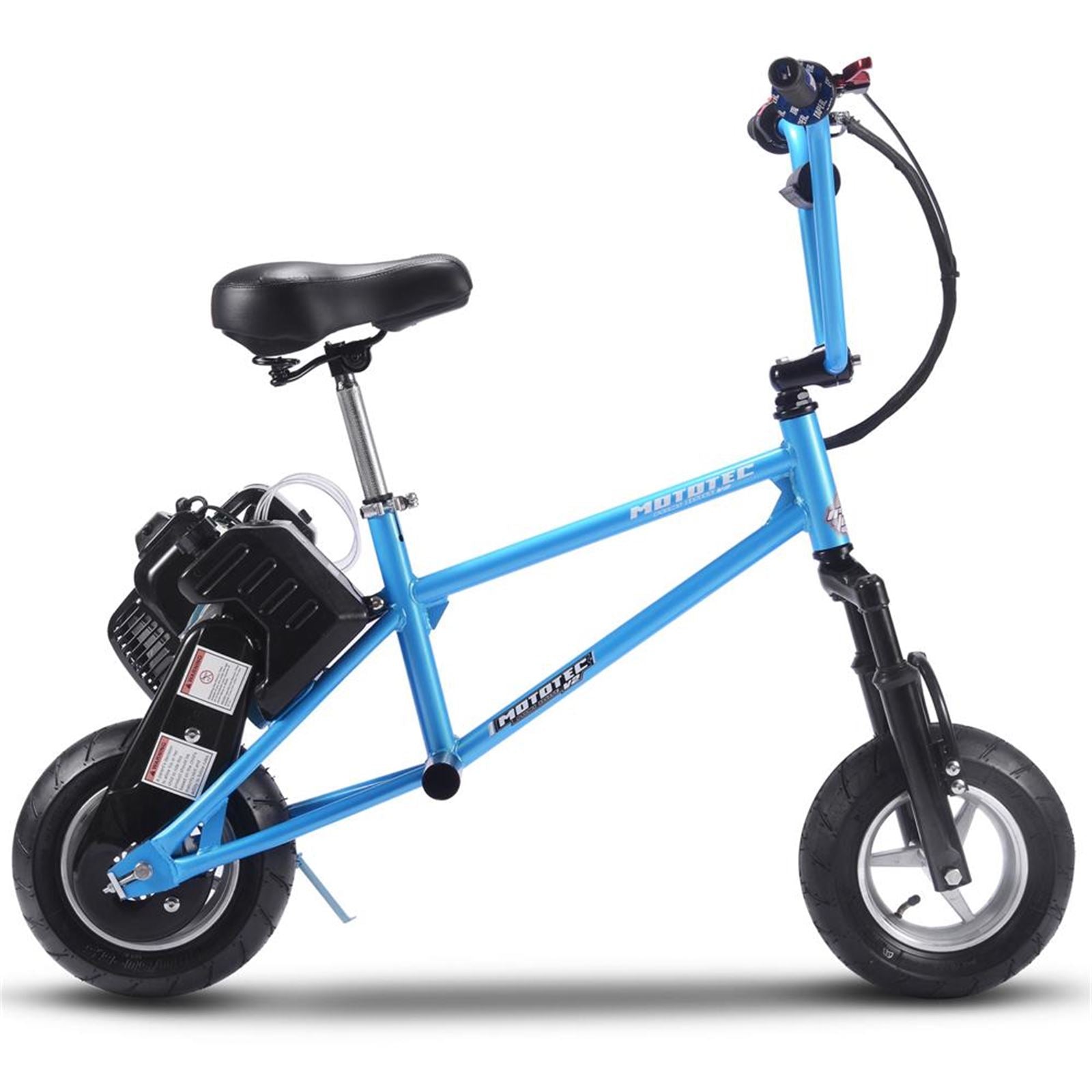 MotoTec USA 49cc Gas Mini Bike V2 - Blue MT-MINI-BIKE-V2_BLUE_909122