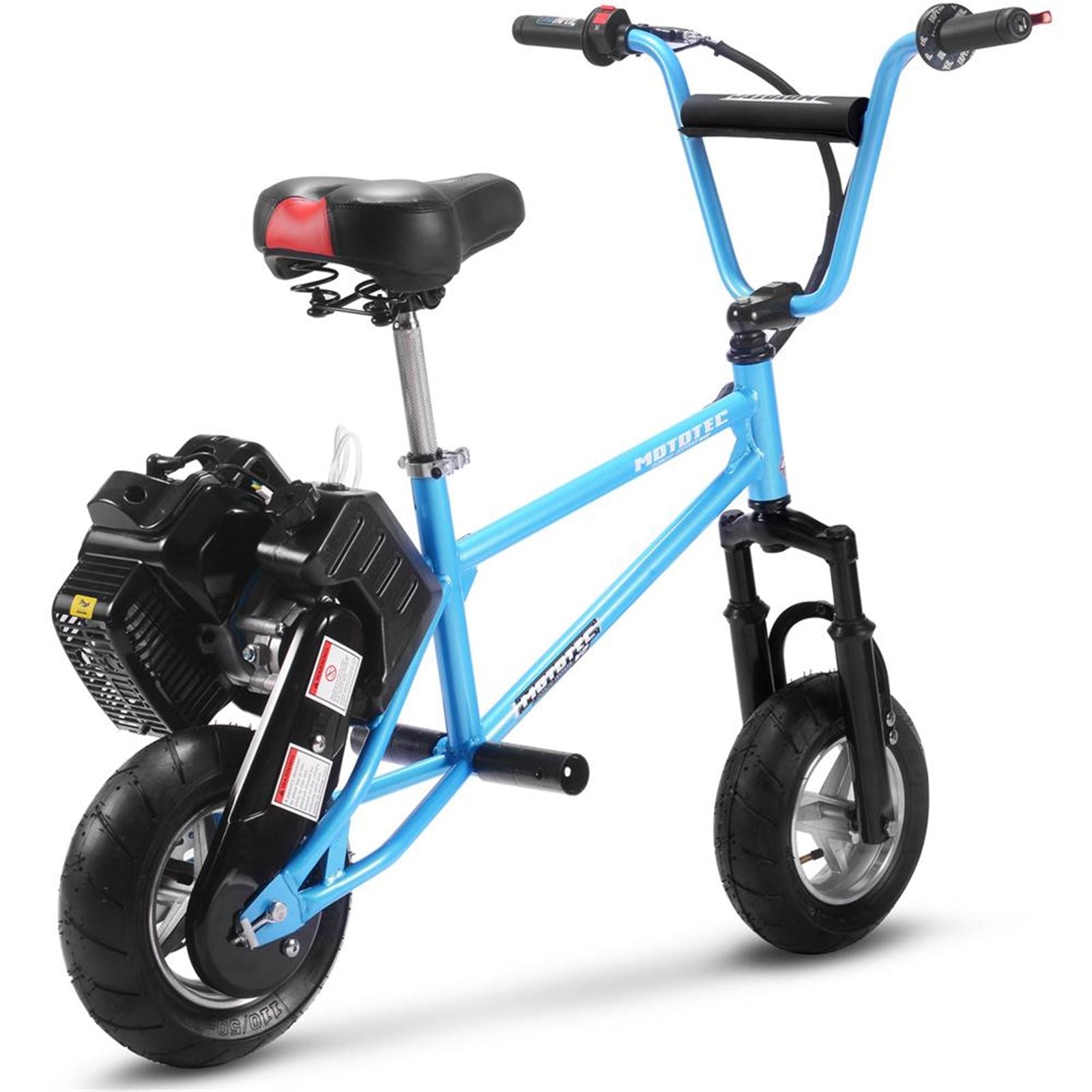 MotoTec USA 49cc Gas Mini Bike V2 - Blue MT-MINI-BIKE-V2_BLUE_909123