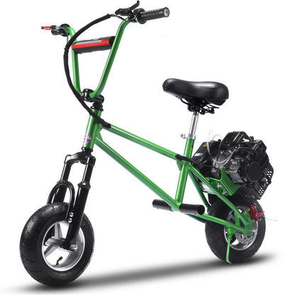 MotoTec USA 49cc Gas Mini Bike V2 - Green MT-MINI-BIKE-V2_GREEN_909130