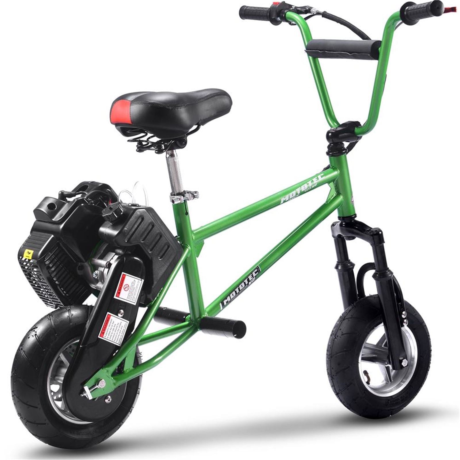 MotoTec USA 49cc Gas Mini Bike V2 - Green MT-MINI-BIKE-V2_GREEN_909133