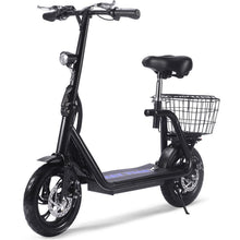 MotoTec USA Metro 36v 500w Lithium Electric Scooter - Black MT-METRO-36V-350W_BLACK_909080