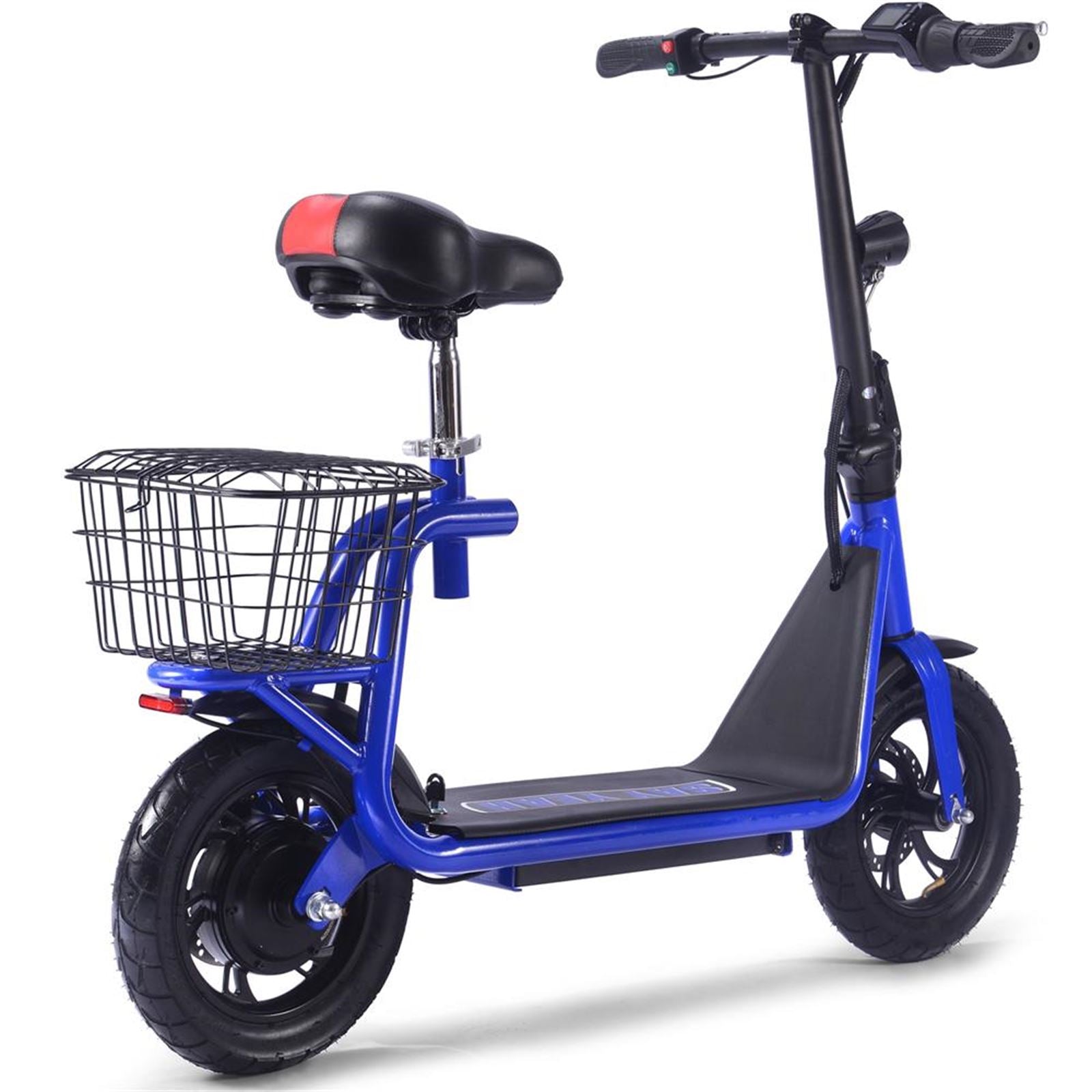 MotoTec USA Metro 36v 500w Lithium Electric Scooter - Blue MT-METRO-36V-350W_BLUE_909087