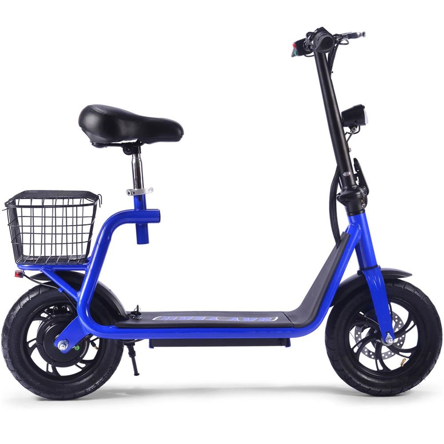 MotoTec USA Metro 36v 500w Lithium Electric Scooter - Blue MT-METRO-36V-350W_BLUE_909088
