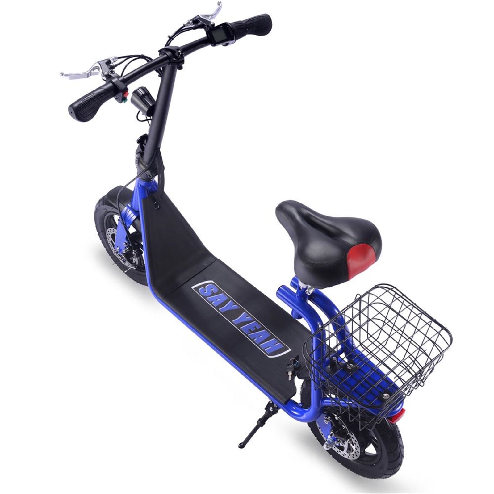 MotoTec USA Metro 36v 500w Lithium Electric Scooter - Blue MT-METRO-36V-350W_BLUE_909089