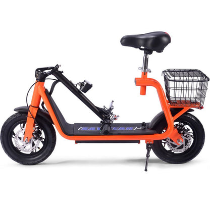 MotoTec USA Metro 36v 500w Lithium Electric Scooter - Orange [MPN: MT-METRO-36V-350W_ORANGE]_909098