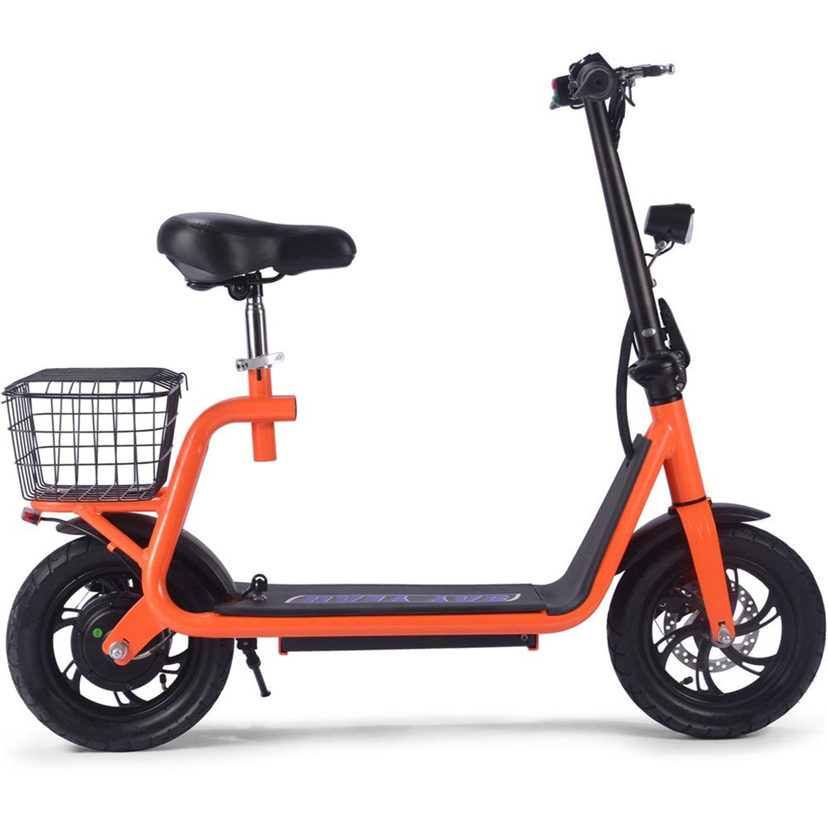 MotoTec USA Metro 36v 500w Lithium Electric Scooter - Orange [MPN: MT-METRO-36V-350W_ORANGE]_909101