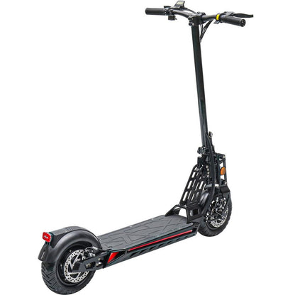 MotoTec USA Free Ride 48v 600w Lithium Electric Scooter - Black MT-FREERIDE-48V_BLACK_908547