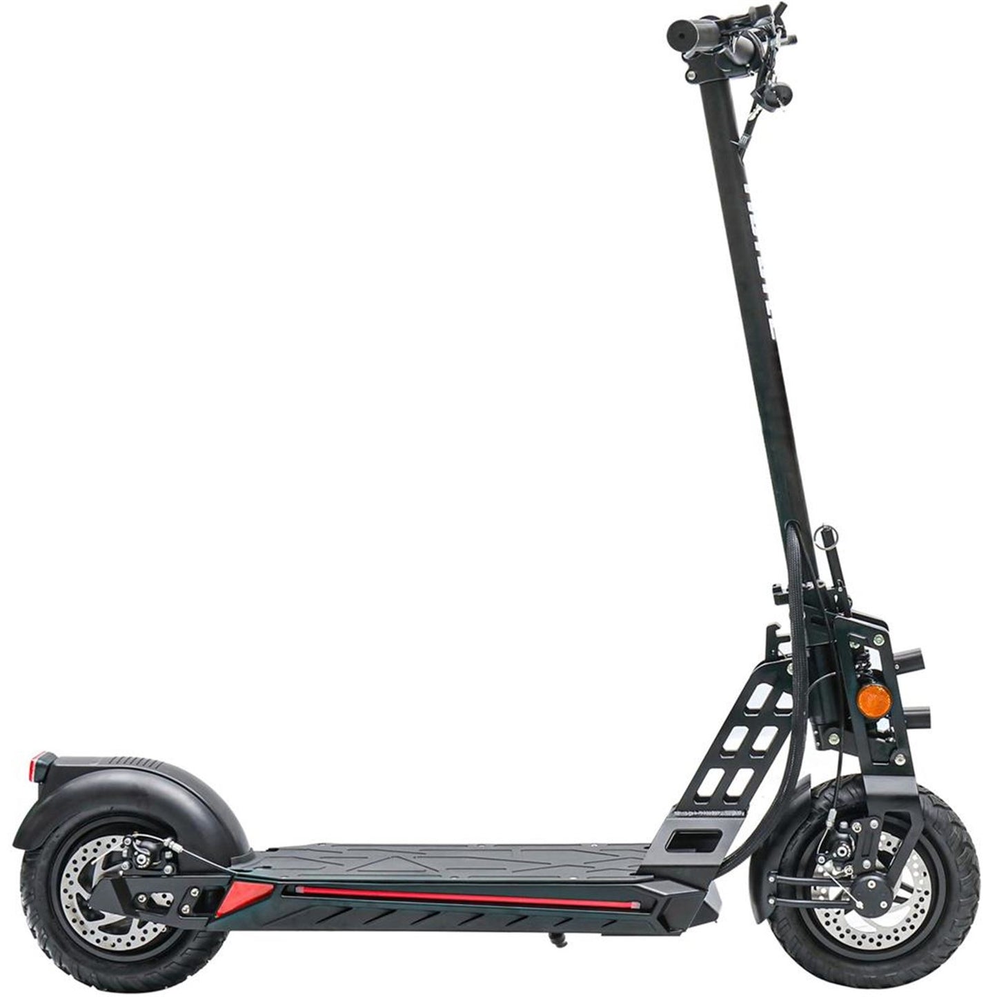 MotoTec USA Free Ride 48v 600w Lithium Electric Scooter - Black MT-FREERIDE-48V_BLACK_908548