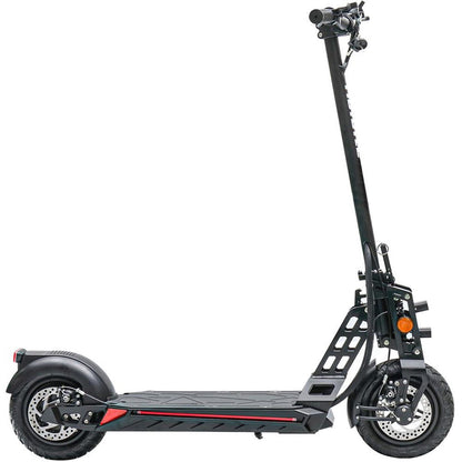 MotoTec USA Free Ride 48v 600w Lithium Electric Scooter - Black MT-FREERIDE-48V_BLACK_908548