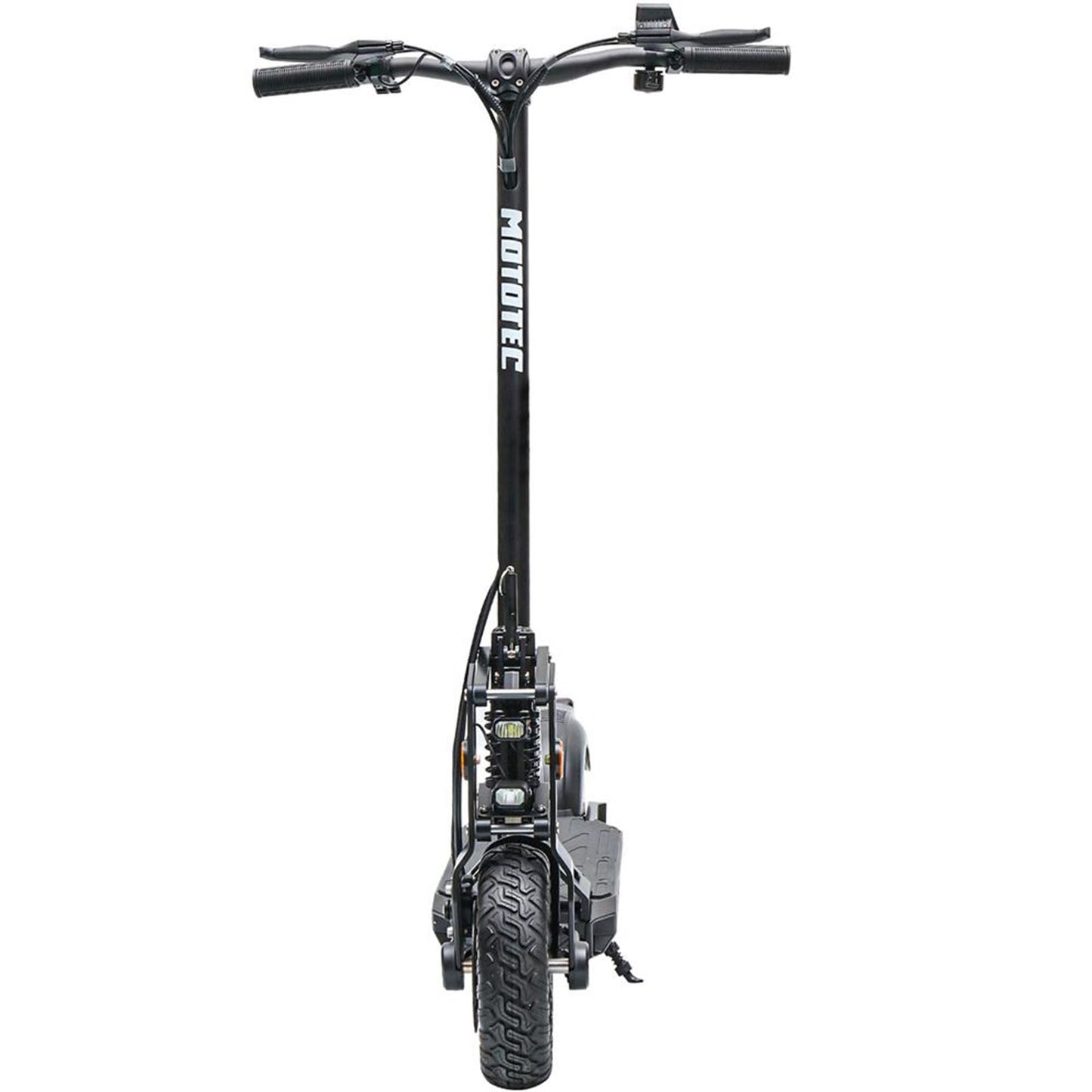 MotoTec USA Free Ride 48v 600w Lithium Electric Scooter - Black MT-FREERIDE-48V_BLACK_908527