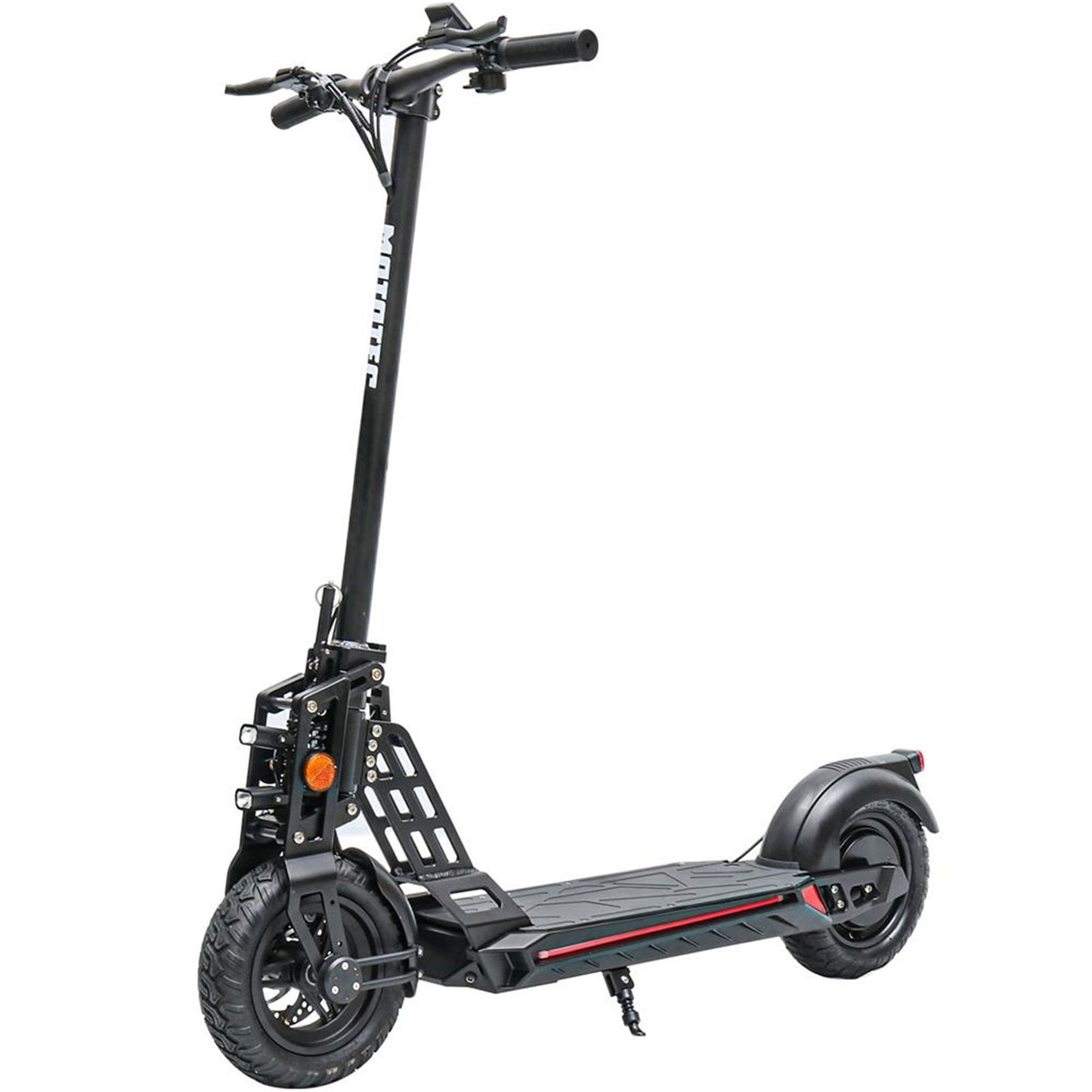 MotoTec USA Free Ride 48v 600w Lithium Electric Scooter - Black MT-FREERIDE-48V_BLACK_908526