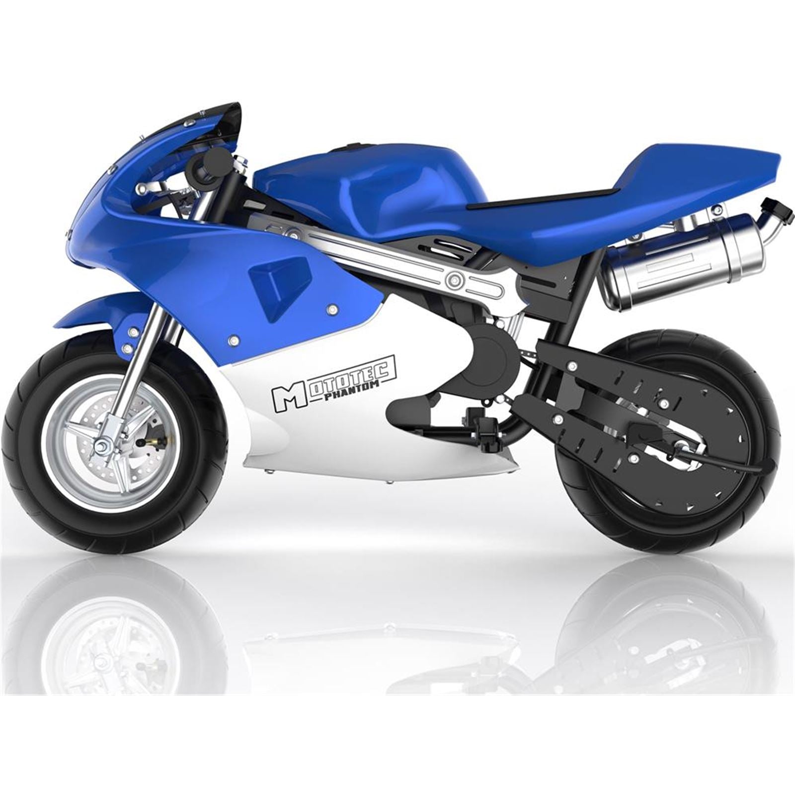 MotoTec USA Phantom Gas Pocket Bike 49cc 2-Stroke_909723