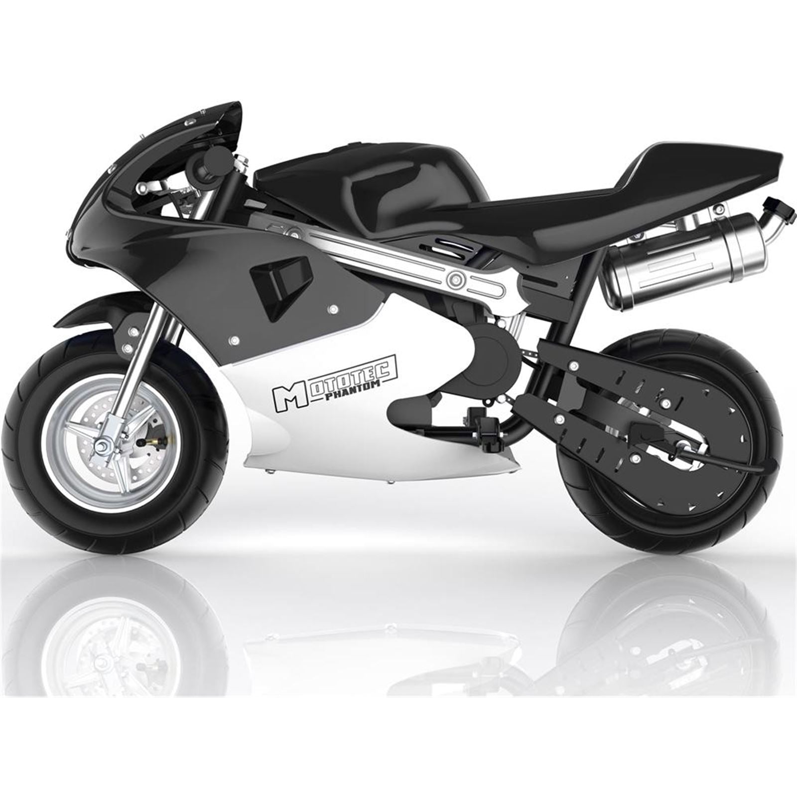 MotoTec USA Phantom Gas Pocket Bike 49cc 2-Stroke_909720
