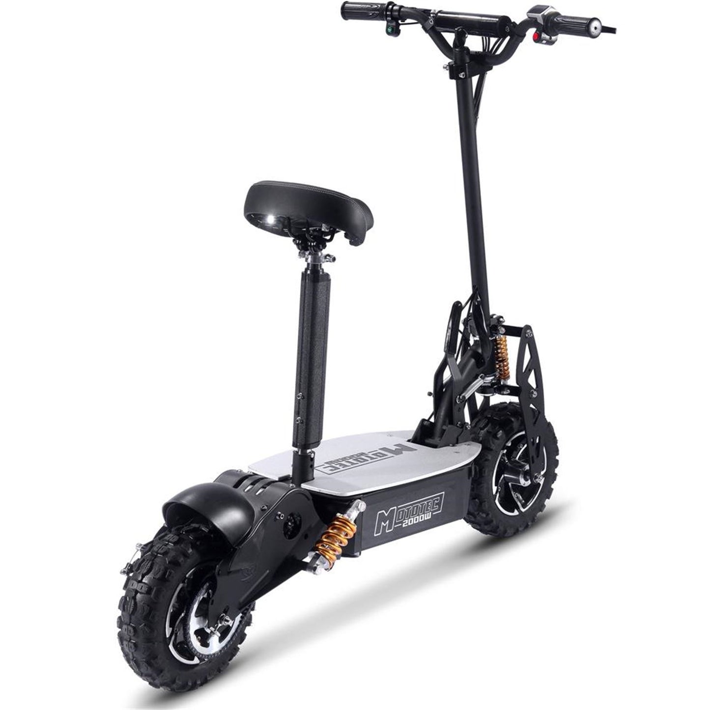 MotoTec USA 2000w 48v Electric Scooter - Black MT-2000W_BLACK_904376