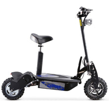 MotoTec USA Chaos 2000w 60v Lithium Electric Scooter - Black MT-CHAOS_BLACK_904481