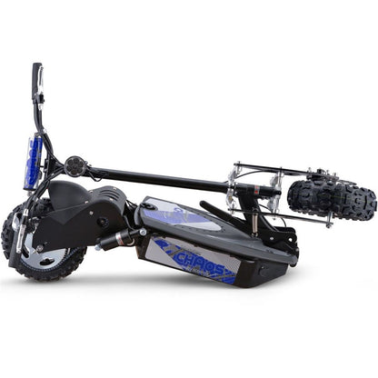 MotoTec USA Chaos 2000w 60v Lithium Electric Scooter - Black MT-CHAOS_BLACK_904482