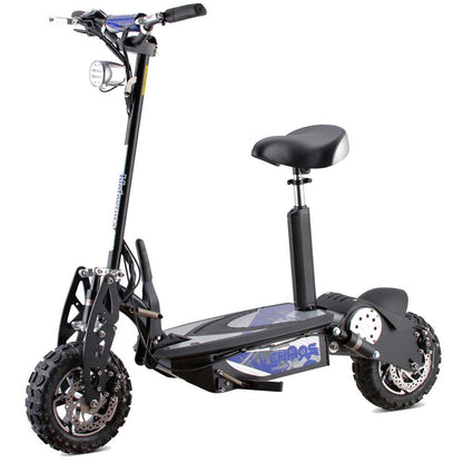MotoTec USA Chaos 2000w 60v Lithium Electric Scooter - Black MT-CHAOS_BLACK_904484