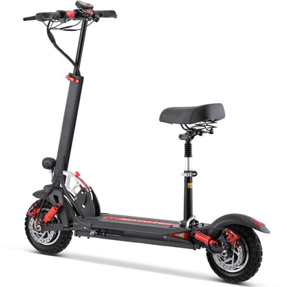 MotoTec USA Thor 60v 2400w Lithium Electric Scooter - Black MT-THOR-2400W_BLACK_909790
