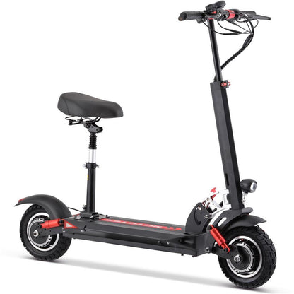 MotoTec USA Thor 60v 2400w Lithium Electric Scooter - Black MT-THOR-2400W_BLACK_909789
