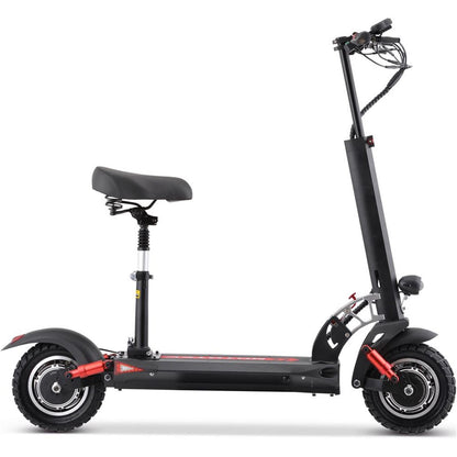 MotoTec USA Thor 60v 2400w Lithium Electric Scooter - Black MT-THOR-2400W_BLACK_909788