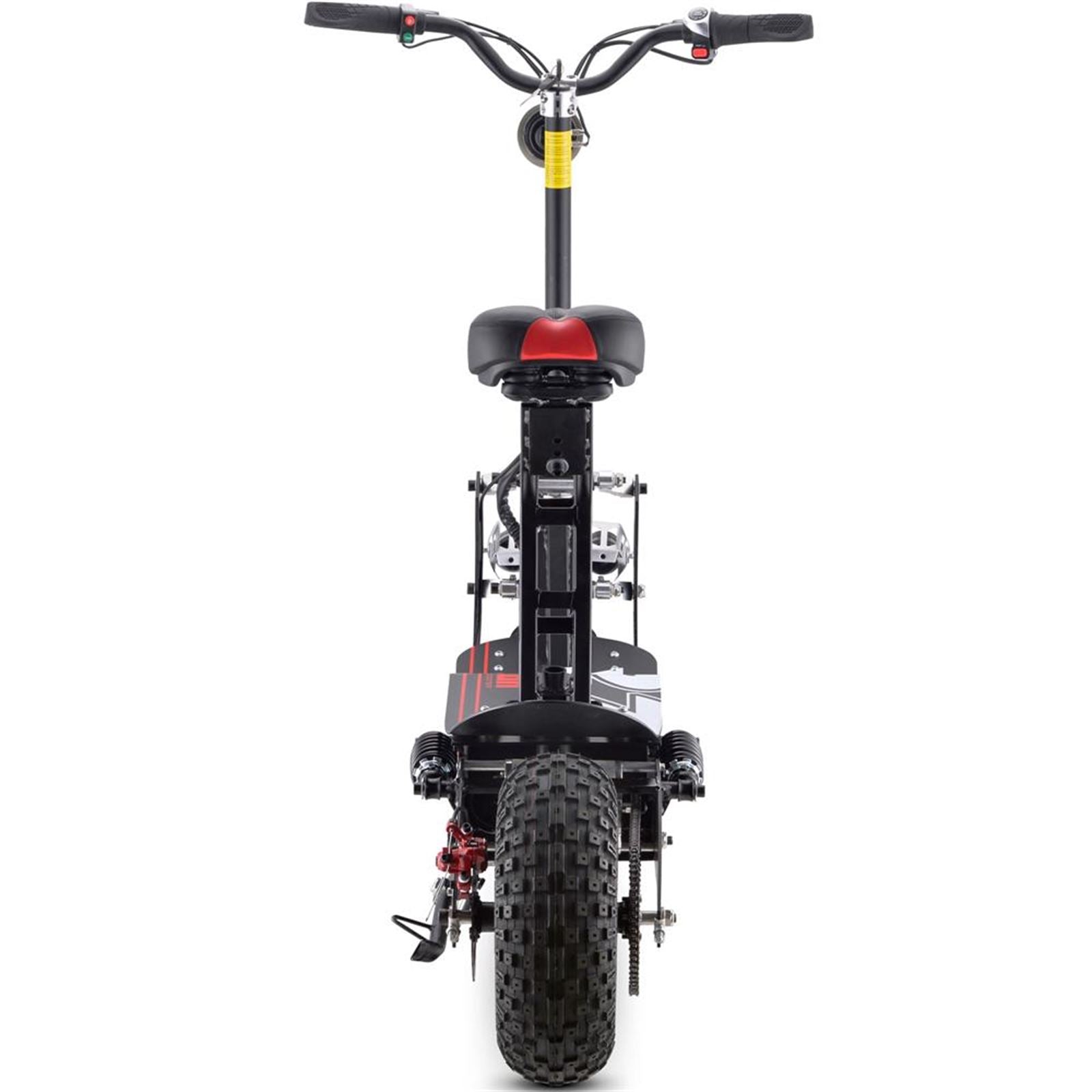 MotoTec USA Vulcan 48v 1600w Electric Scooter - Black MT-VULCAN-1600W_BLACK_909831