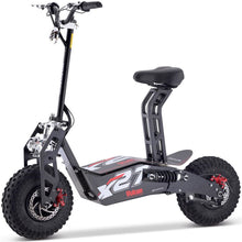 MotoTec USA Vulcan 48v 1600w Electric Scooter - Black MT-VULCAN-1600W_BLACK_909825
