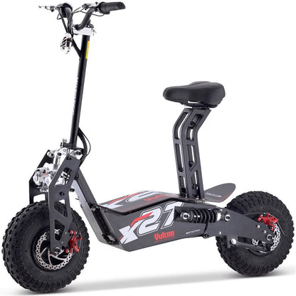 MotoTec USA Vulcan 48v 1600w Electric Scooter - Black MT-VULCAN-1600W_BLACK_909825