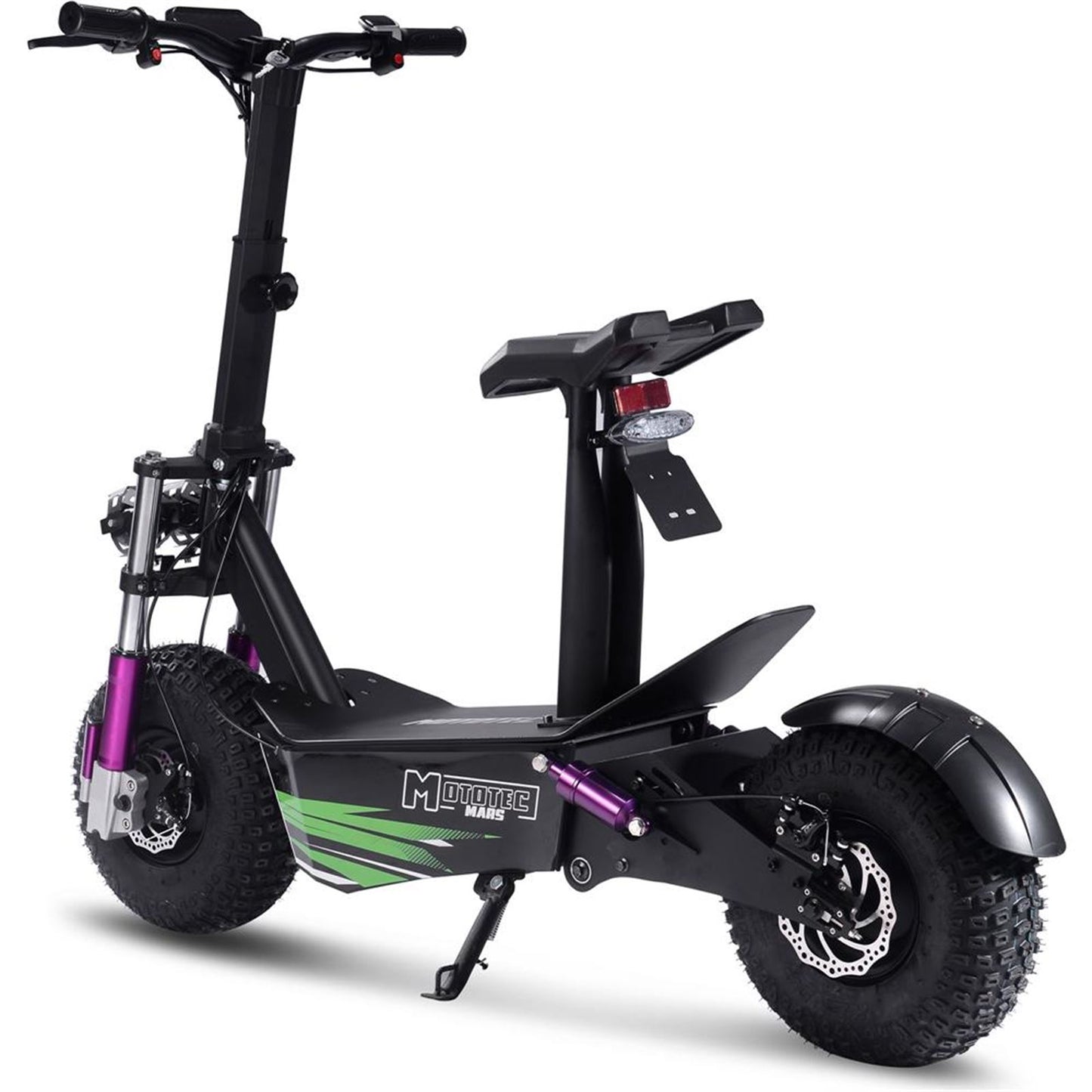 MotoTec USA Mars 48v 2500w Electric Scooter - Black MT-MARS-2500W_BLACK_909039