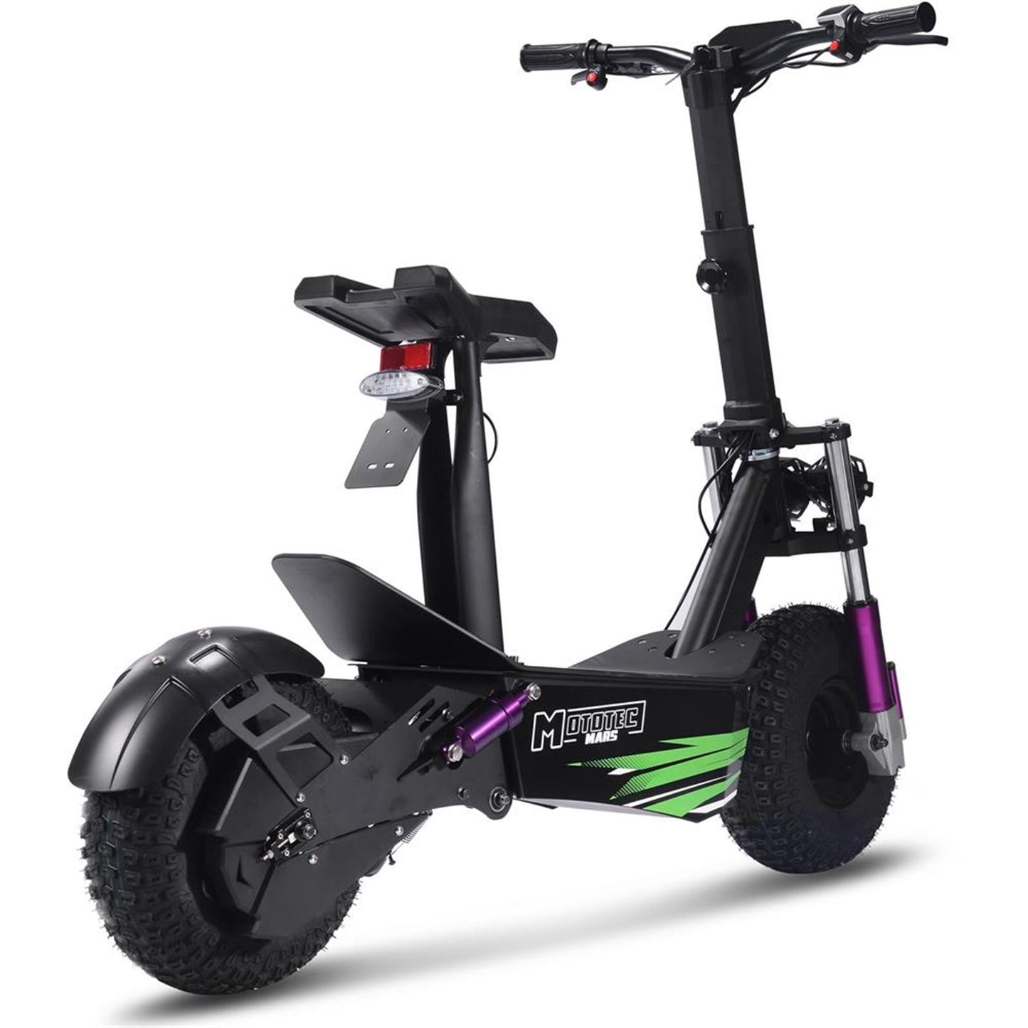 MotoTec USA Mars 48v 2500w Electric Scooter - Black MT-MARS-2500W_BLACK_909046