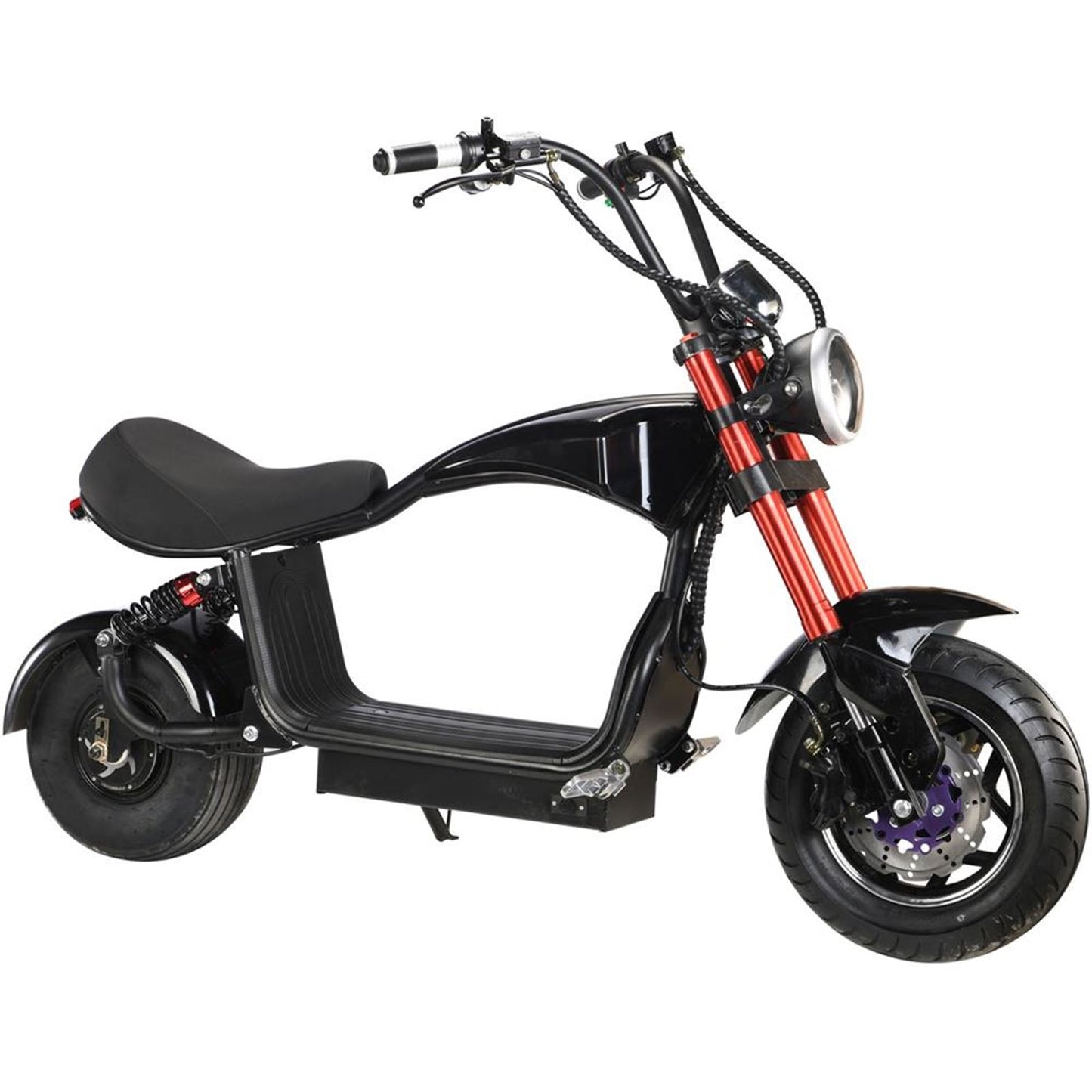 MotoTec USA Mini Lowboy 48v 800w Lithium Electric Scooter [MPN: MT-MINI-LOWBOY-48V-800W_BLACK]_909166