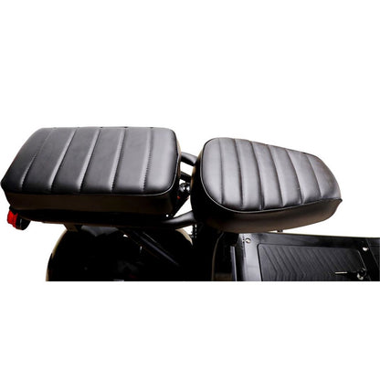 MotoTec USA Knockout 60v 2000w Lithium Electric Scooter - Black MT-KNOCKOUT-2000_BLACK_908978