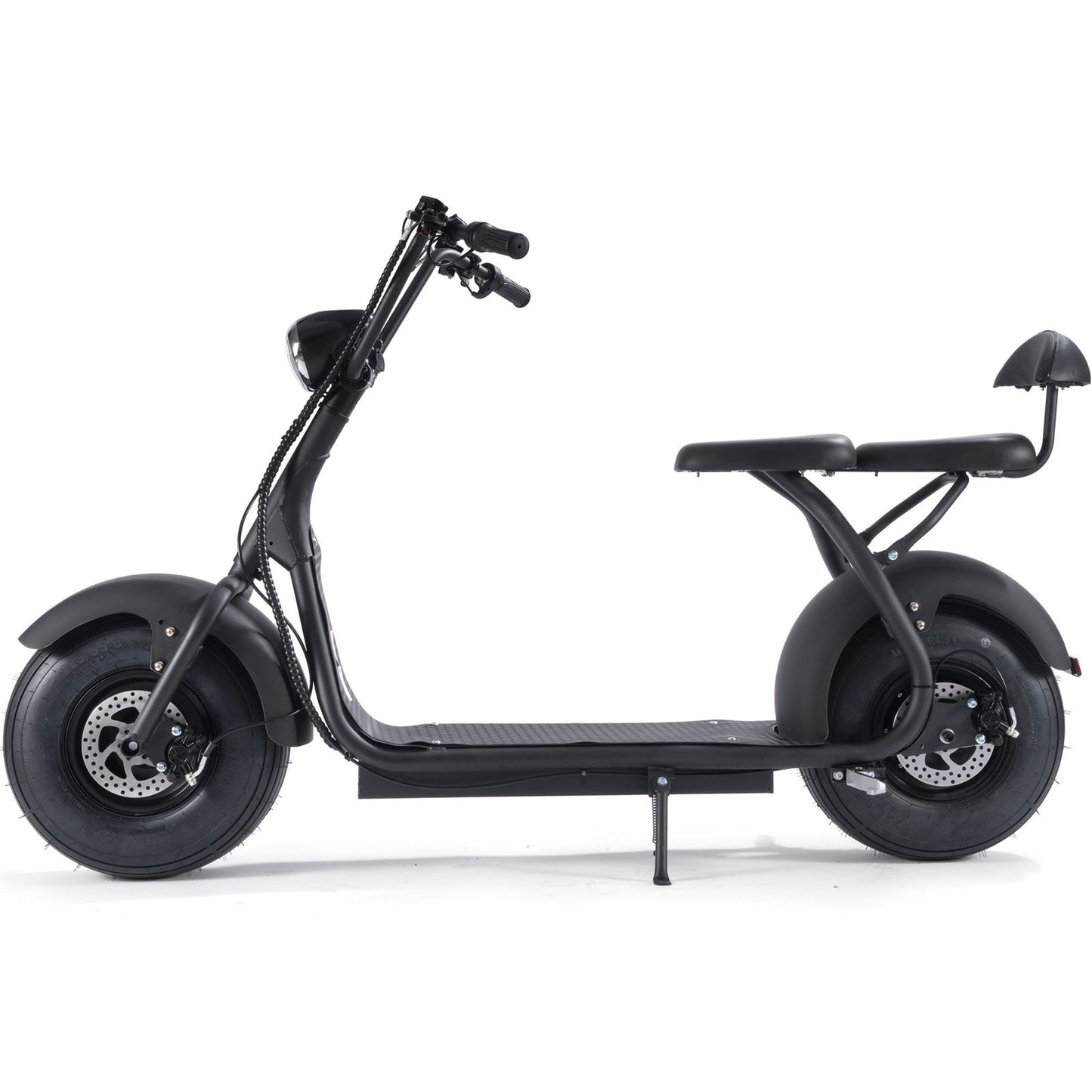 Fat Tire 60v 18ah 2000w Lithium Electric Scooter - Black_2658764