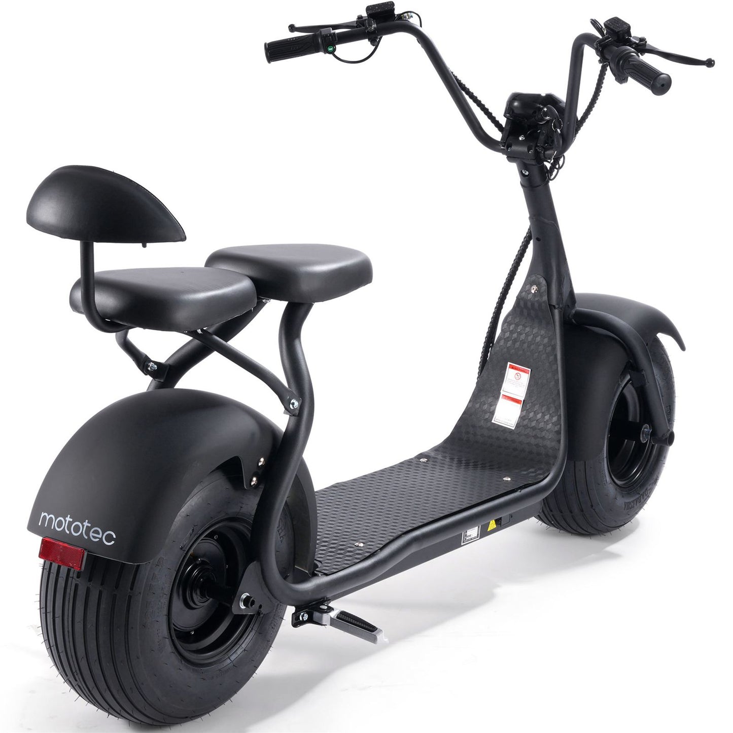 Fat Tire 60v 18ah 2000w Lithium Electric Scooter - Black_2658766