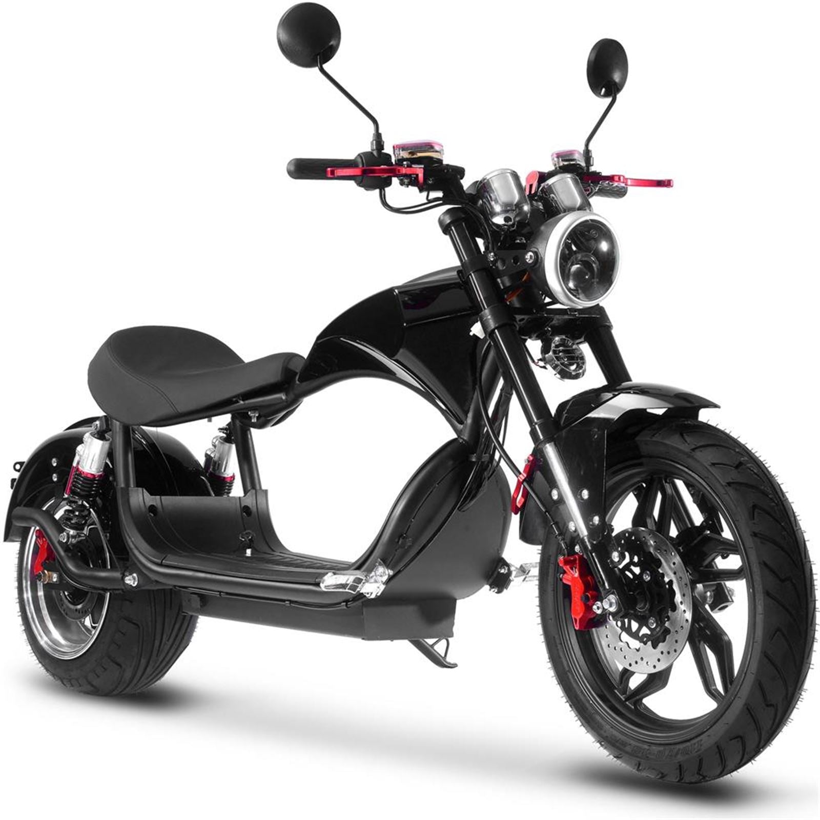 MotoTec USA Raven 60v 30ah 2500w Lithium Electric Scooter_909739