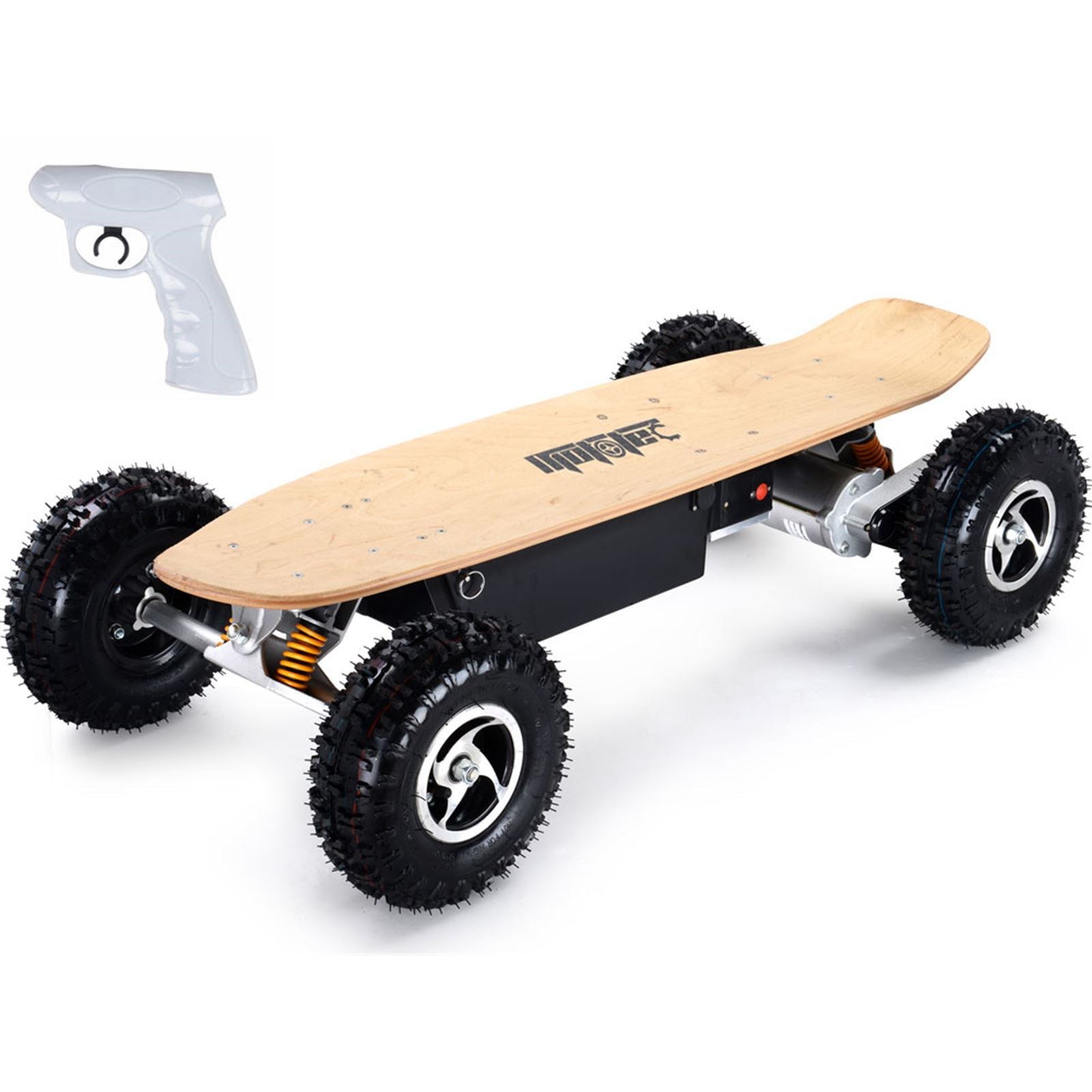 MotoTec USA 1600w Dirt Electric Skateboard - Dual Motor MT-SKT-1600_909792