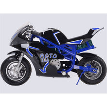 MotoTec USA 36v 500w Electric Pocket Bike GT - Blue MT-ELEC-GT_BLUE_908486