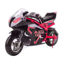MotoTec USA 36v 500w Electric Pocket Bike GT - Red [MPN: MT-ELEC-GT_RED]_908489