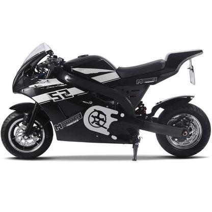 MotoTec USA 1000w 48v Electric Superbike - Black MT-EP-SUPER_BLACK_1176569