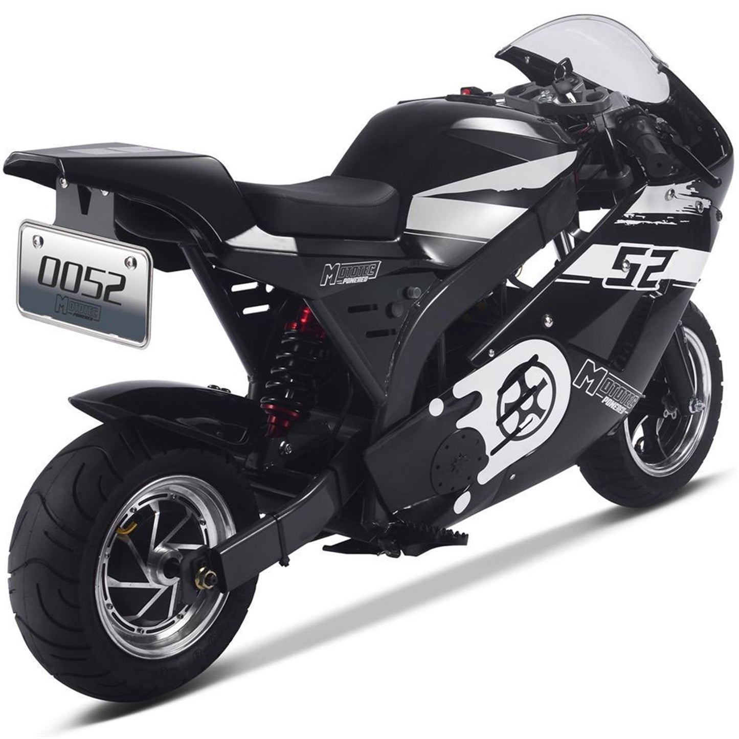 MotoTec USA 1000w 48v Electric Superbike - Black MT-EP-SUPER_BLACK_1176567