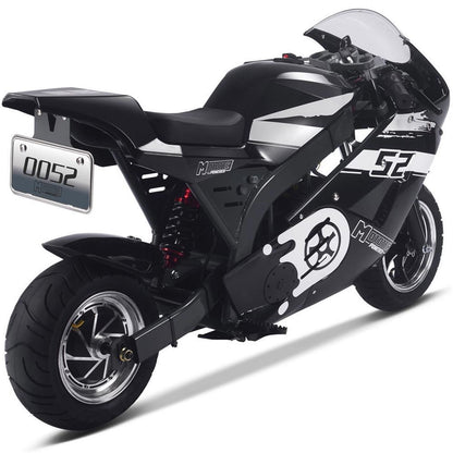 MotoTec USA 1000w 48v Electric Superbike - Black MT-EP-SUPER_BLACK_1176567