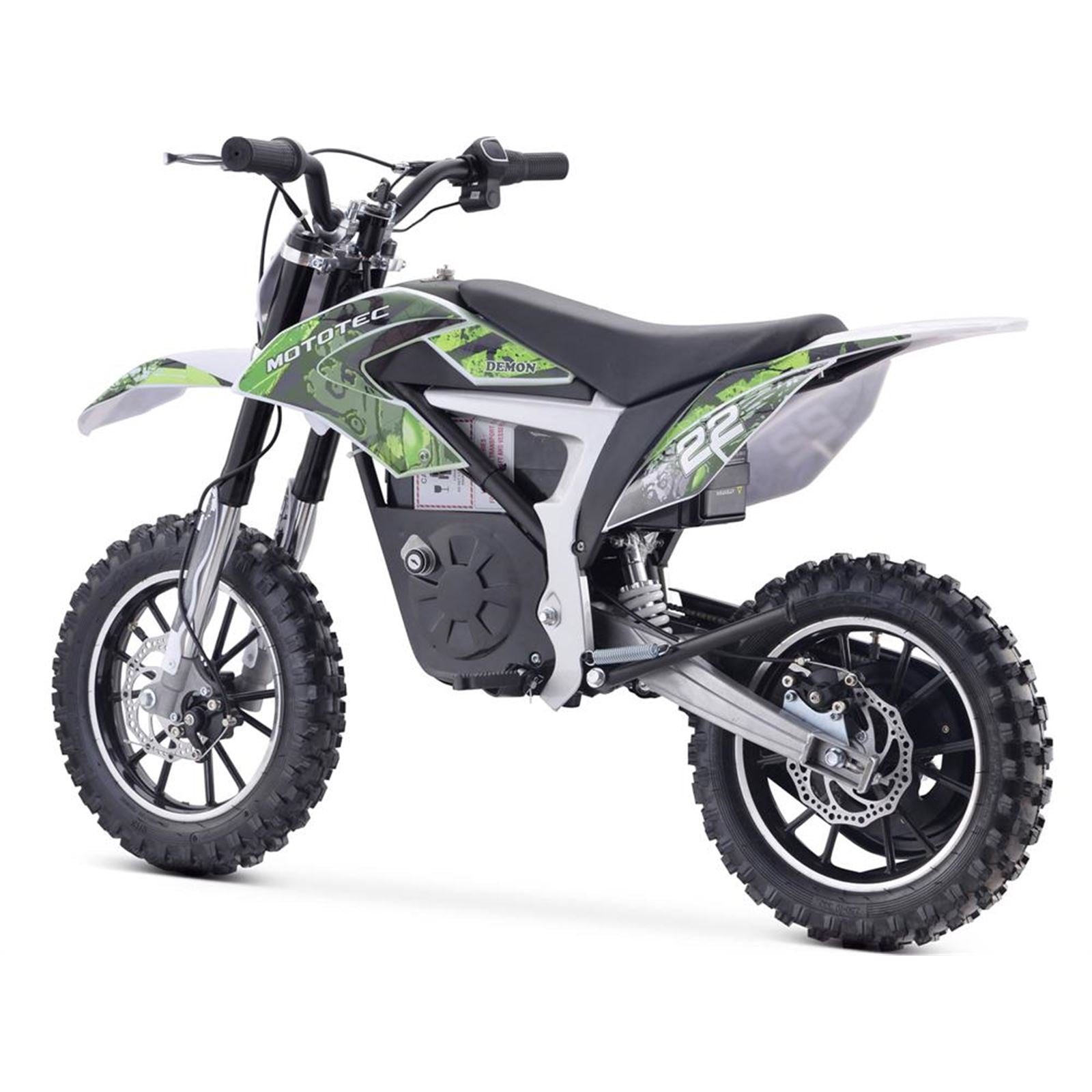 MotoTec USA 36v 500w Demon Electric Dirt Bike Lithium_908405
