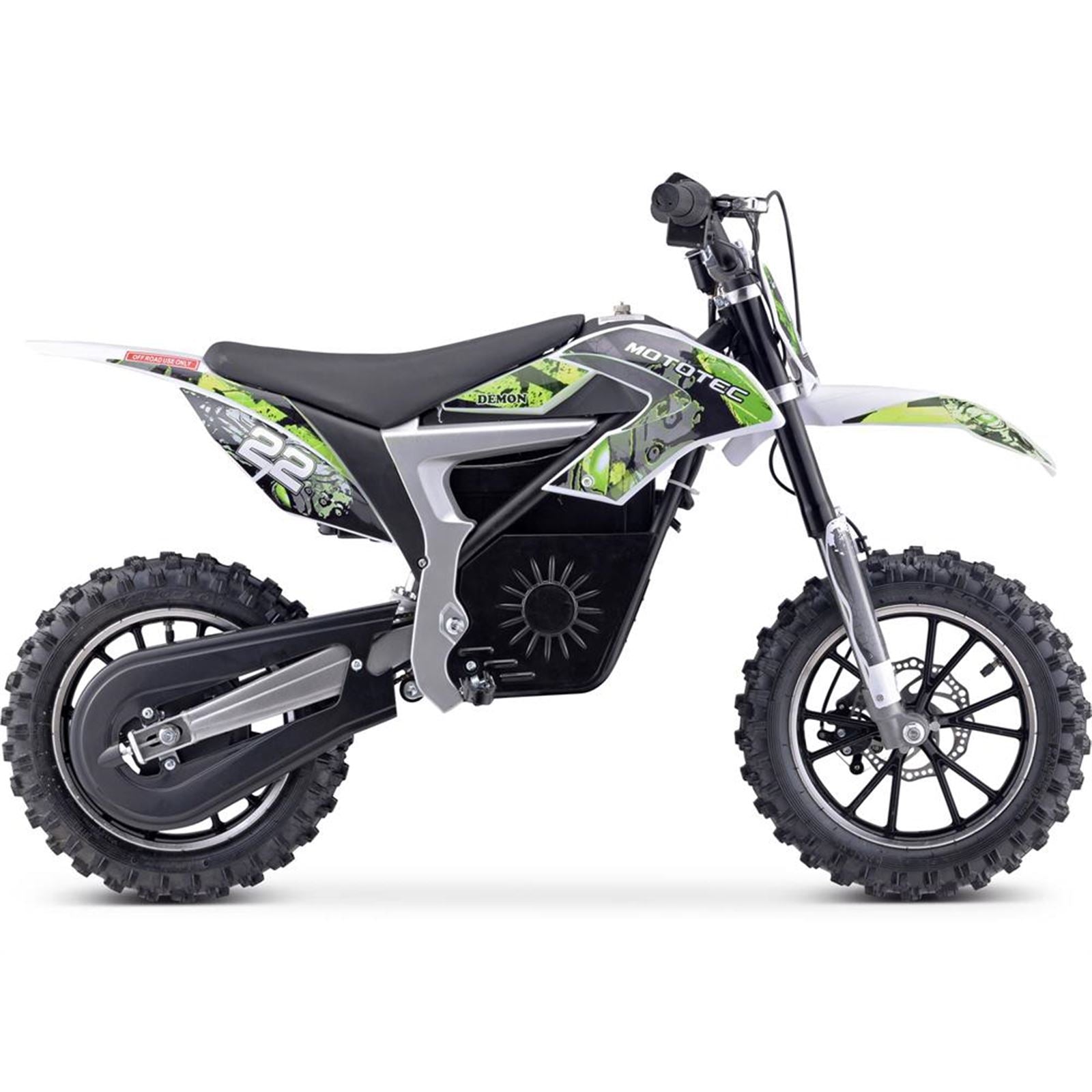 MotoTec USA 36v 500w Demon Electric Dirt Bike Lithium_908406