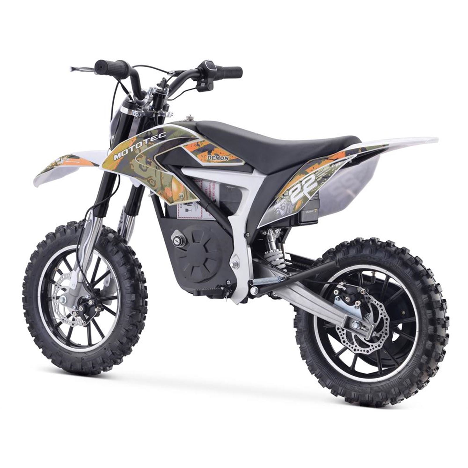 MotoTec USA 36v 500w Demon Electric Dirt Bike Lithium_908410